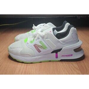 New Balance 997S X Kawhi Leonard Shoe White/Berry Lime Mens 8